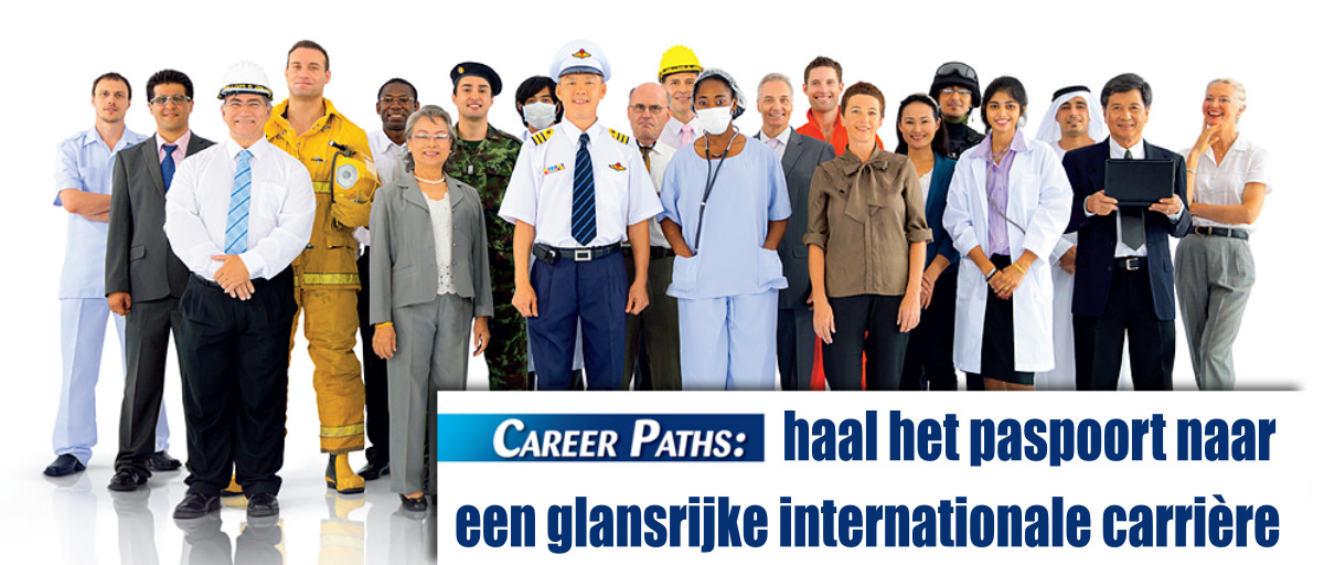 Haal het paspoort naar een glansrijke internationale carriere.